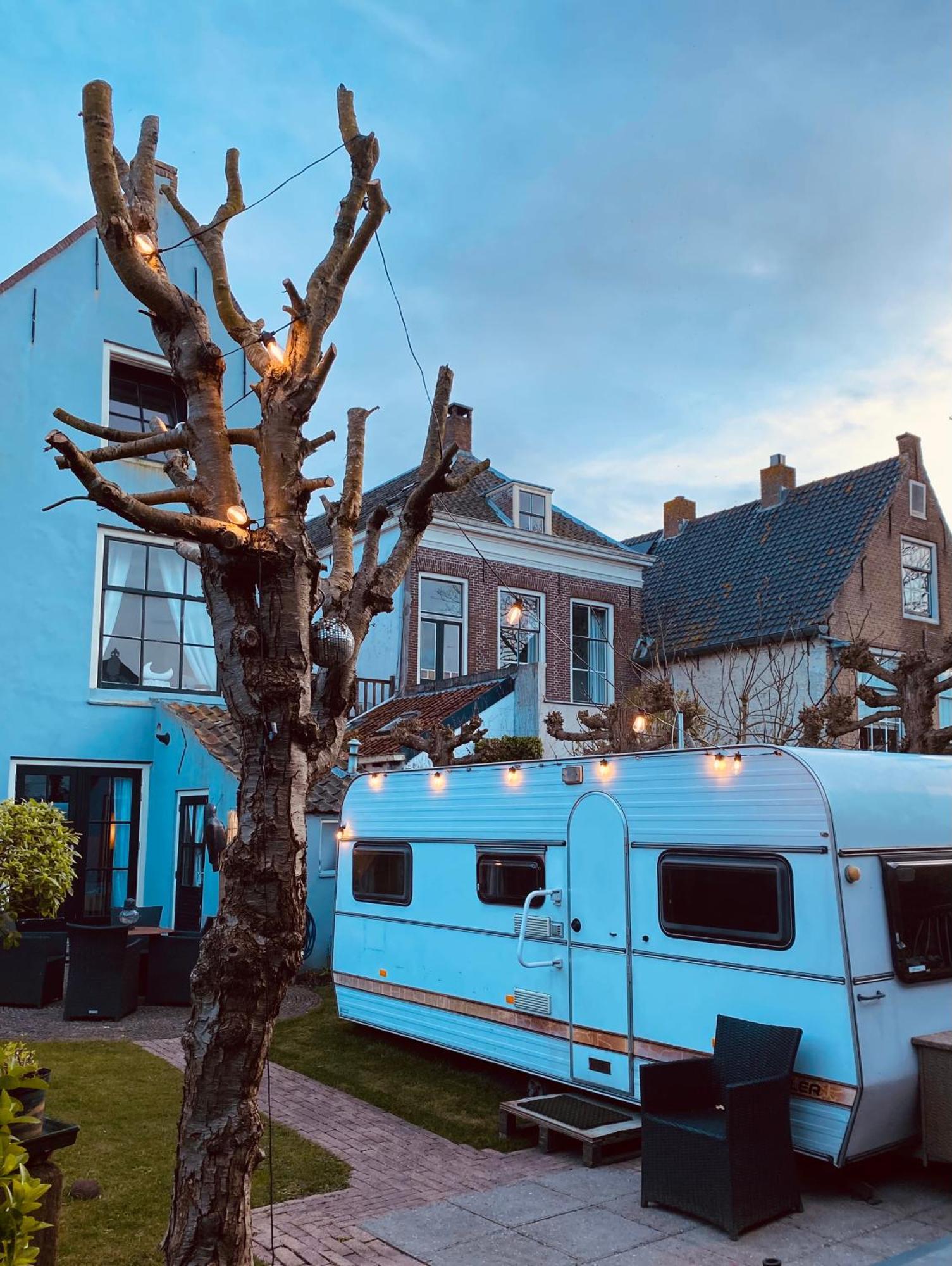Caravan Stadstuin Goedereede Let Op De Badkamer Moet Met Andere Gasten Gedeeld Worden Eksteriør billede